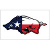 Texas Razorback 3x5 Custom Flag