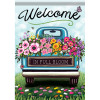 Blue Truck Garden DuraSoft Flag