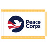 U.S. Peace Corps Fringed Flag