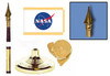 NASA Insignia (with Black Background flag) Lobby Set