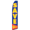 Save Feather Flag