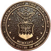Air Force 6 Inch Bronze Medallion