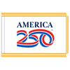 America250 3x5 Foot Indoor Lobby Flag