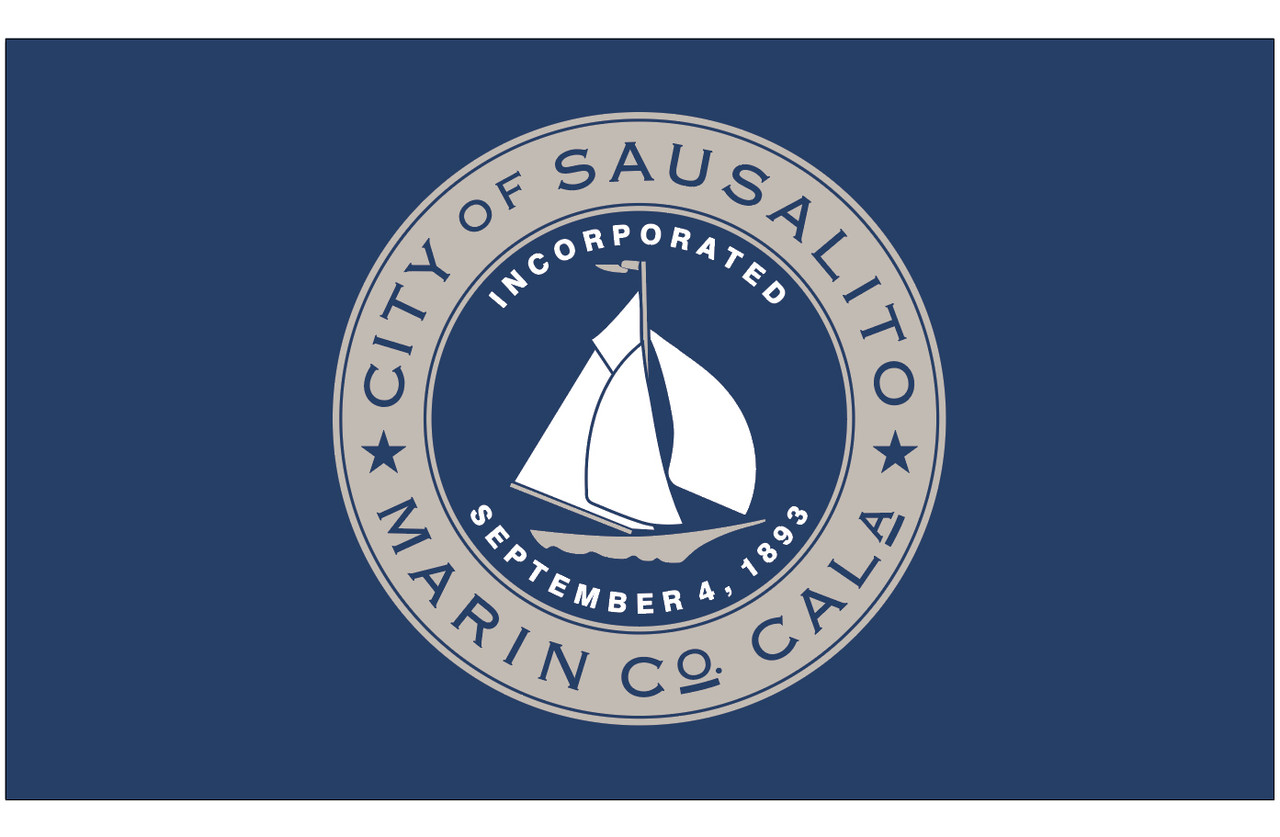 City of Sausalito CA flag