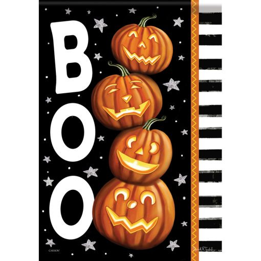 Boo Pumpkins House DuraSoft Flag