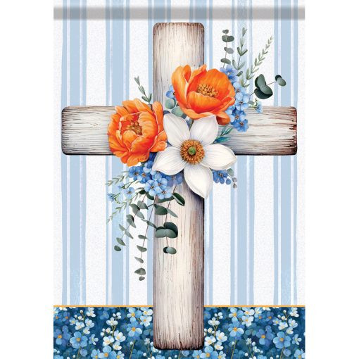 Country Cross Dura Soft House Flag