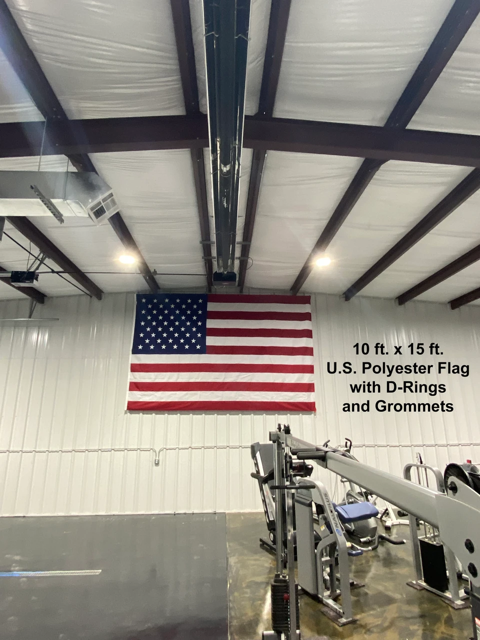 Customer Photo Gallery - Warehouse/Hanger Flag Photo's