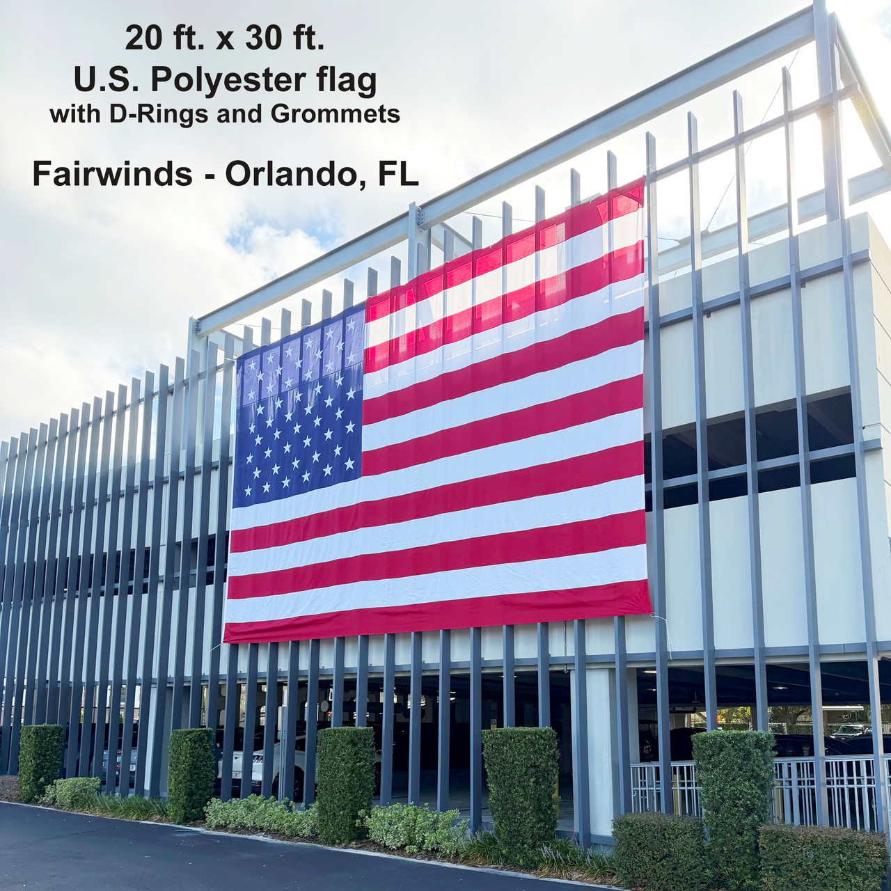Customer Photo Gallery - Warehouse/Hanger Flag Photo's