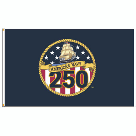 Navy 250 flag