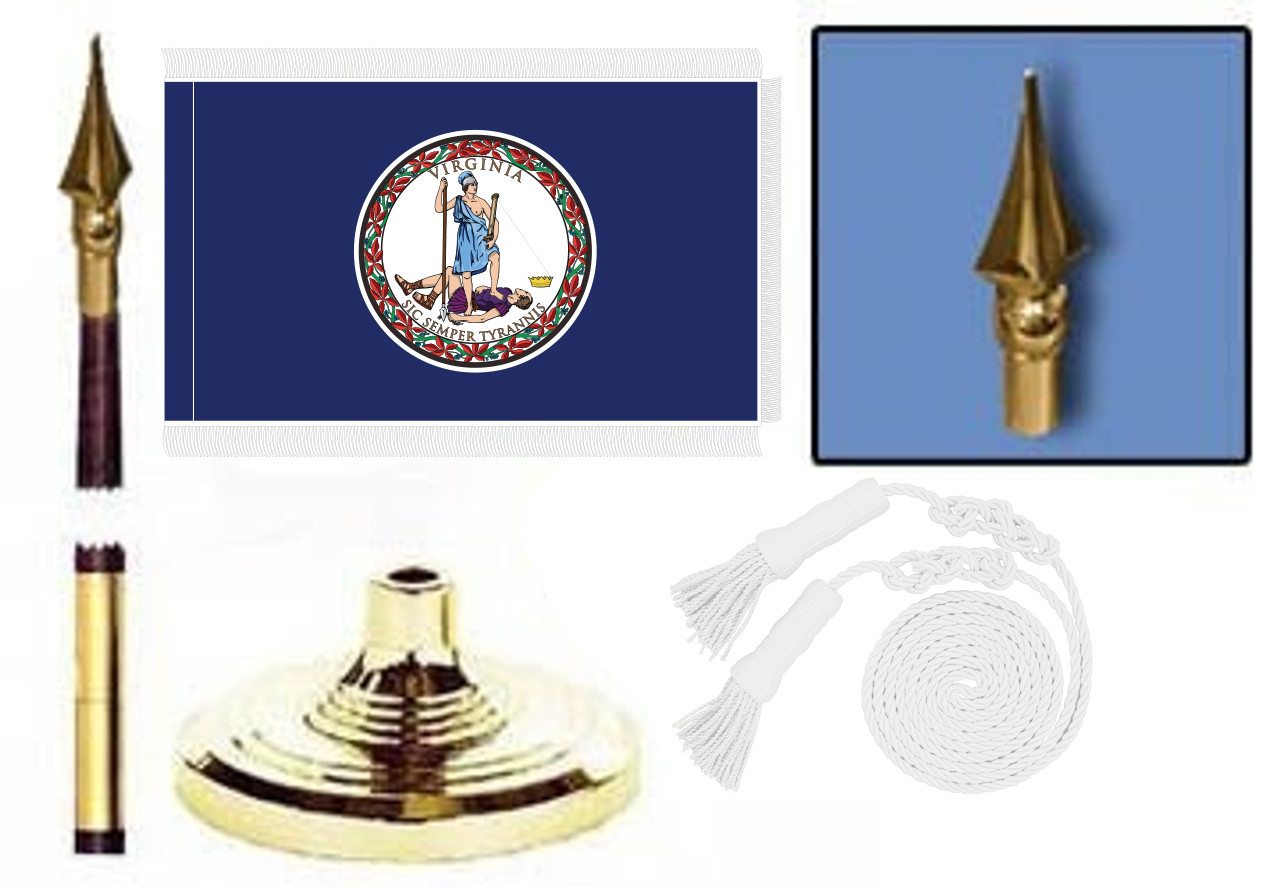 Virginia Fringed Lobby Set- White