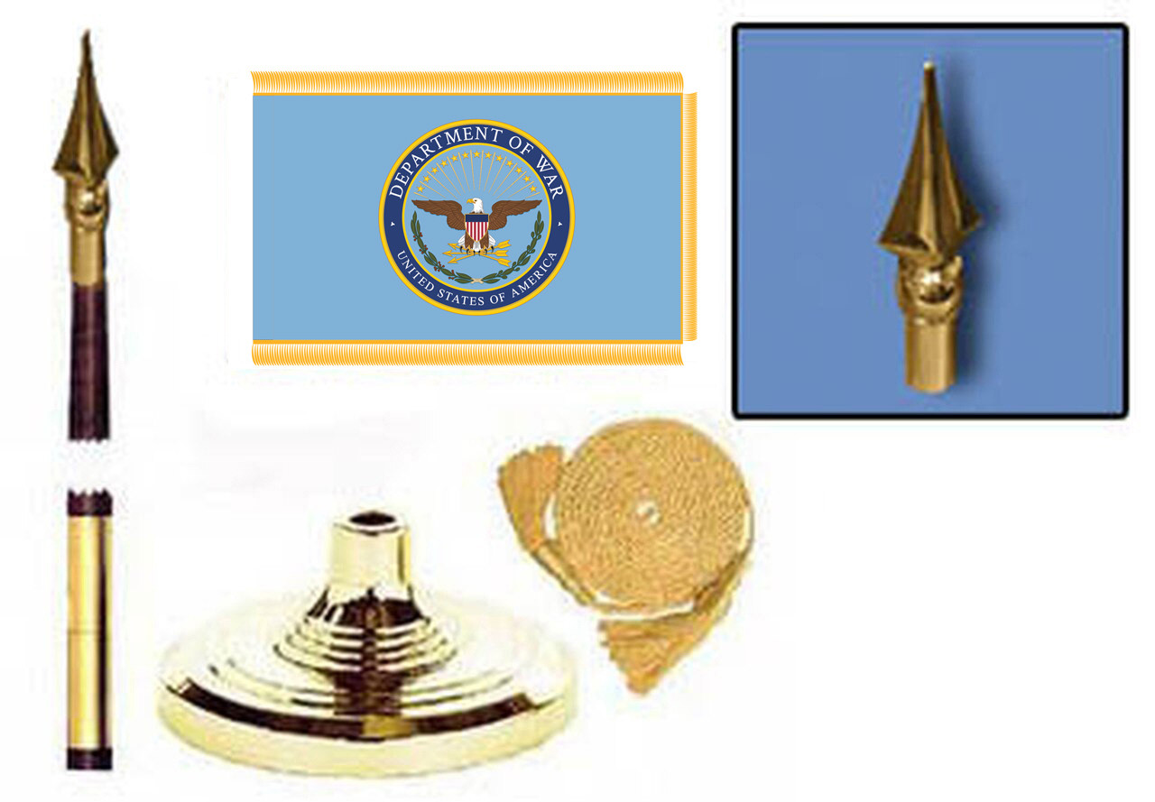 U.S. Department of War Fringed Lobby Set