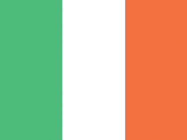 Ireland - 12" x 18" Stick Flags
