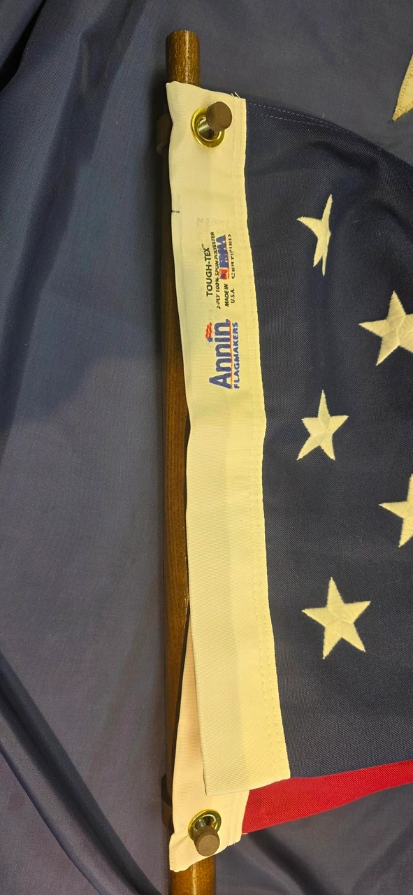 Brown Plastic Pole Ring 1 .25" - Set of Two