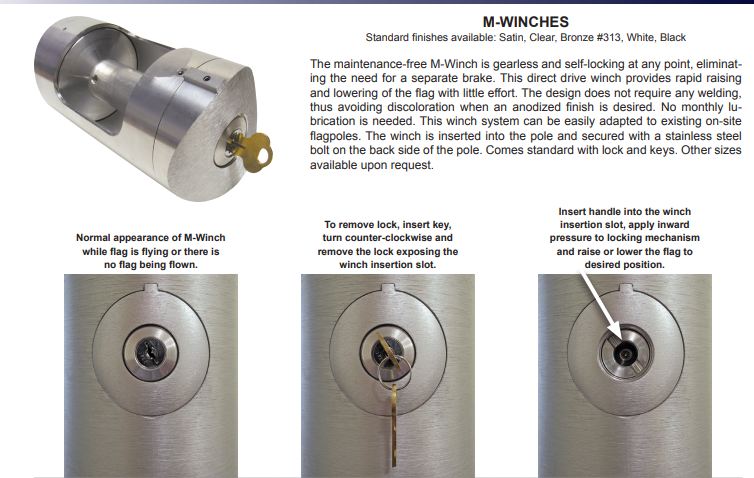 M Winch Removal and Installation Instructions