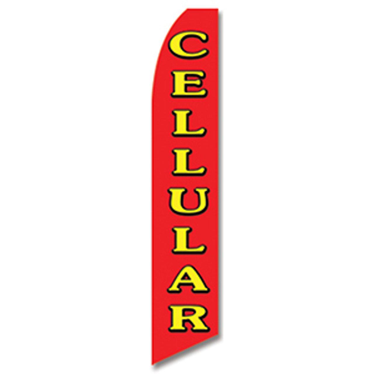 Cellular Feather Flag