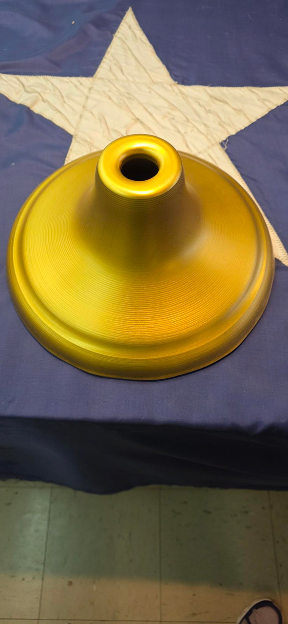 Gold Metal Floor Stand- weighted