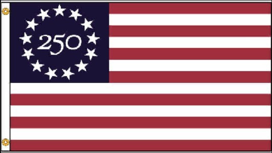 America 250 5x8 Betsy Ross Flag