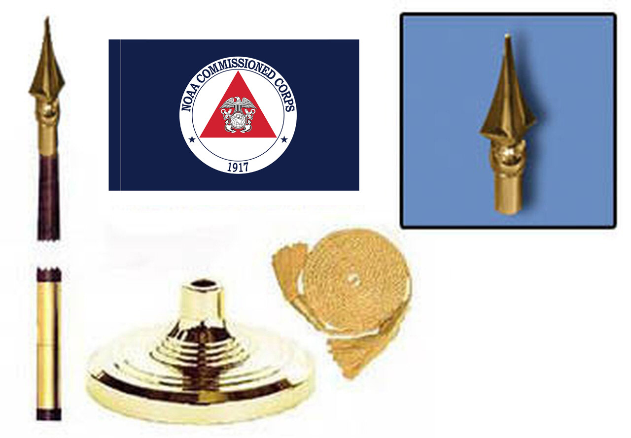National Oceanic and Atmospheric Administration (NOAA) Commission Corps Lobby Set