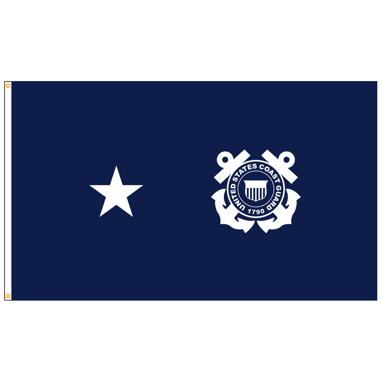 U.S. Coast Guard 1-Star Admiral Flag
