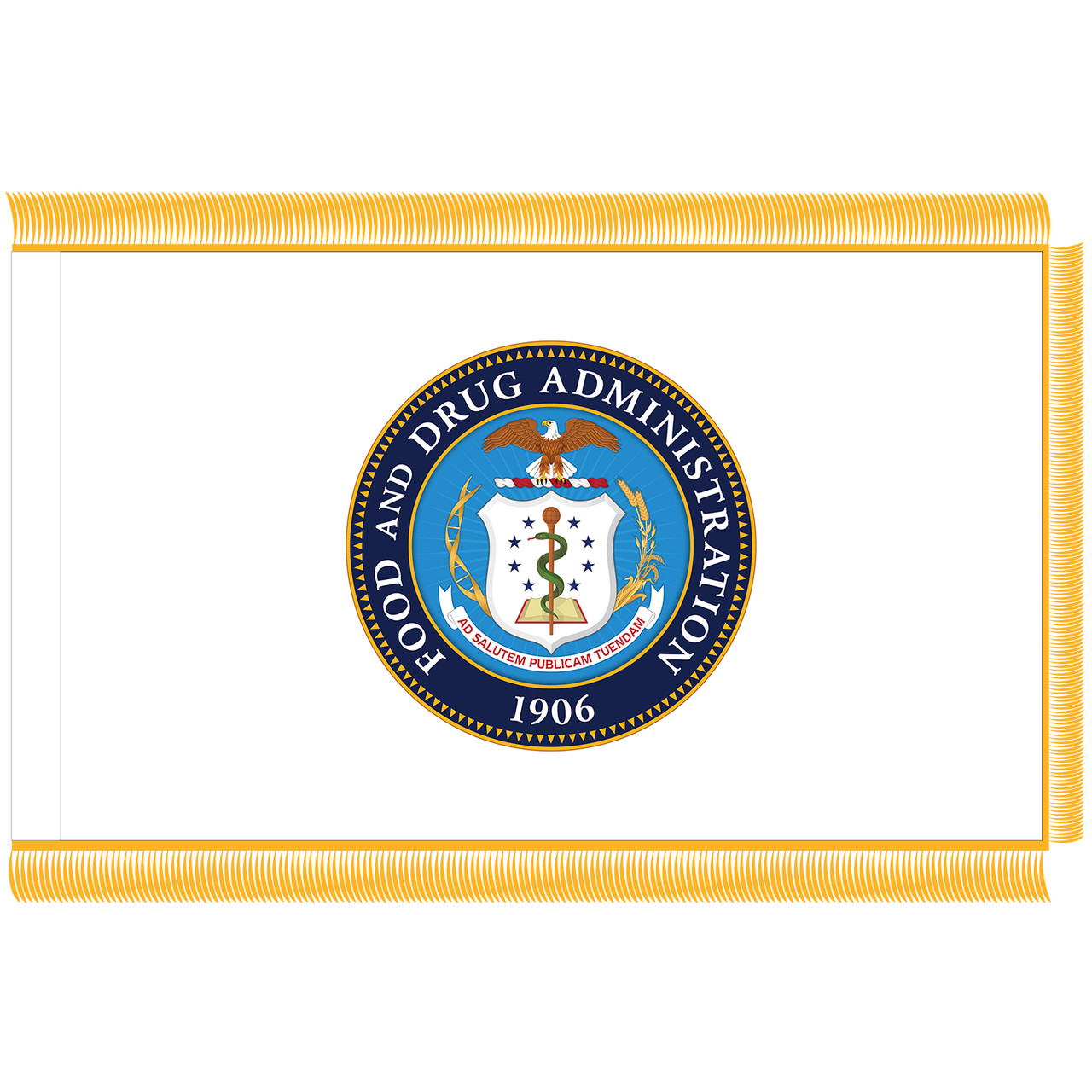 Food and Drug Administration (FDA) Fringed Flag