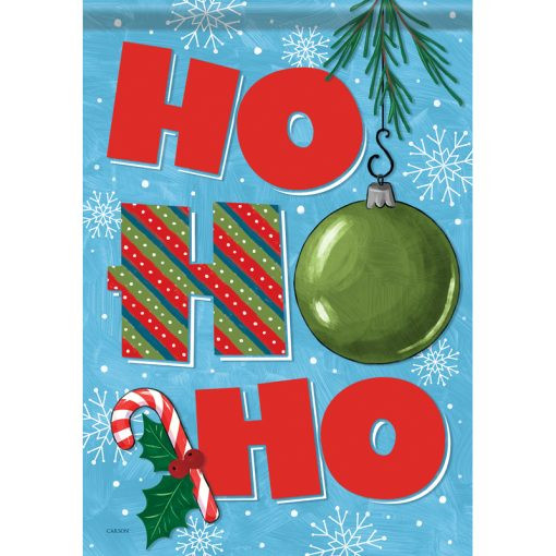 Ho Ho Ho - DuraSoft Garden Flag