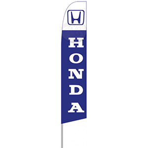 Honda Dealership (Blue) Feather Flag