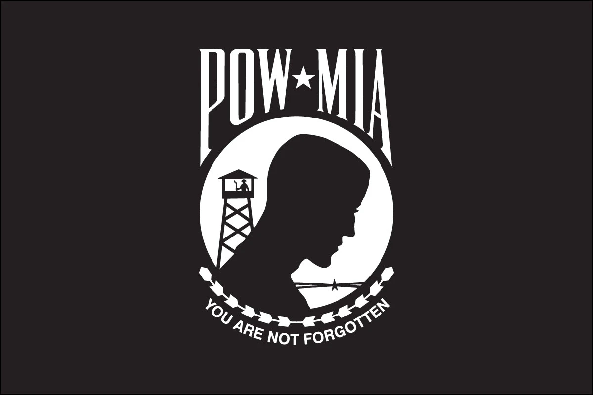 POW/MIA Double Seal Nylon Flag