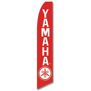 Yamaha Dealership (Red) Feather Flag