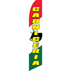 Carniceria Feather Flag