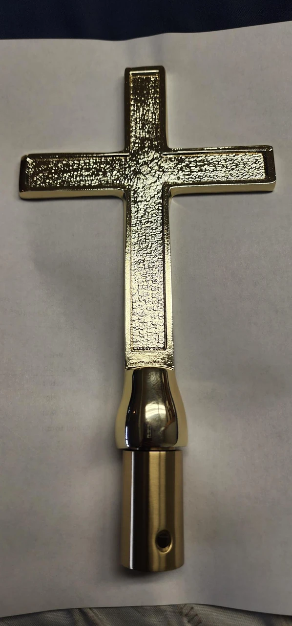 Metal Passion Church Cross