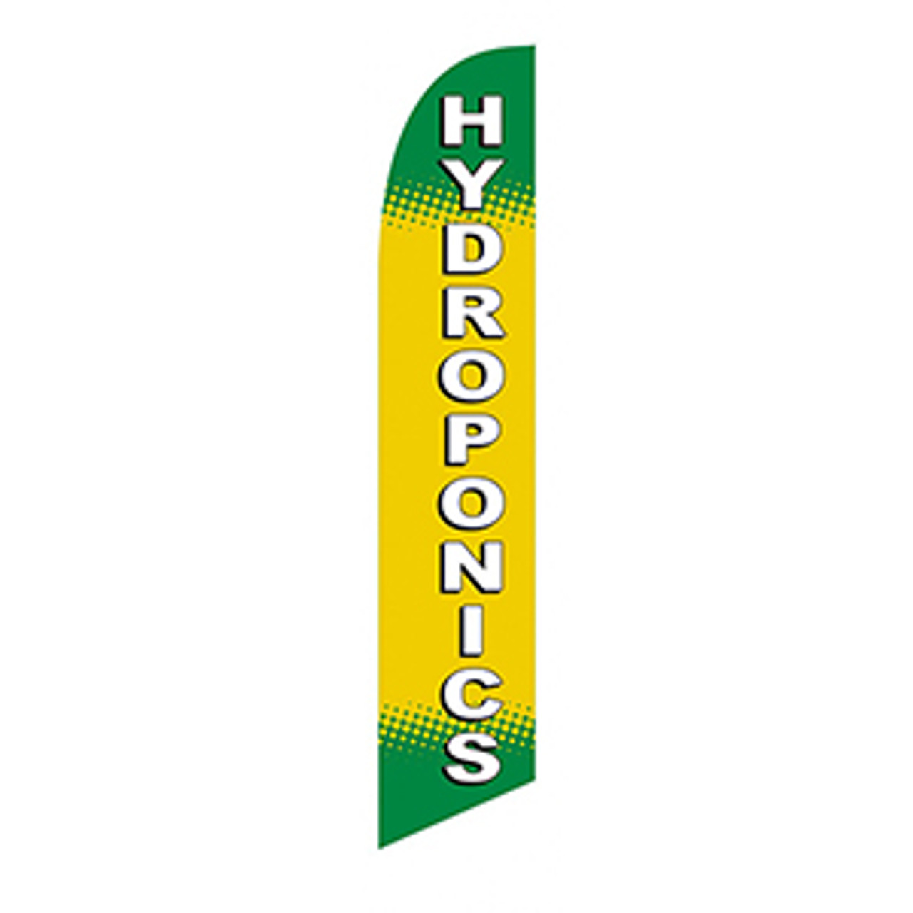 Hydroponics Feather Flag