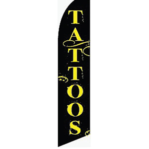 Tattoos Feather Flag