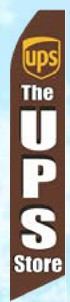 The UPS Store Feather Flag