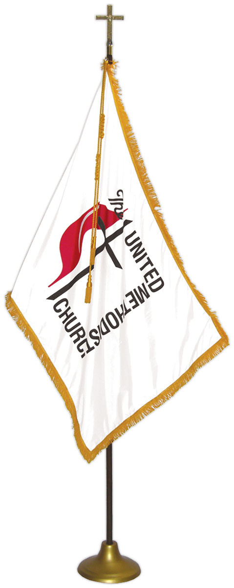 Deluxe United Methodist Flag Set