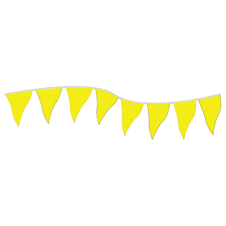Yellow String Pennants