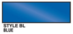 Blue Metallic Streamer