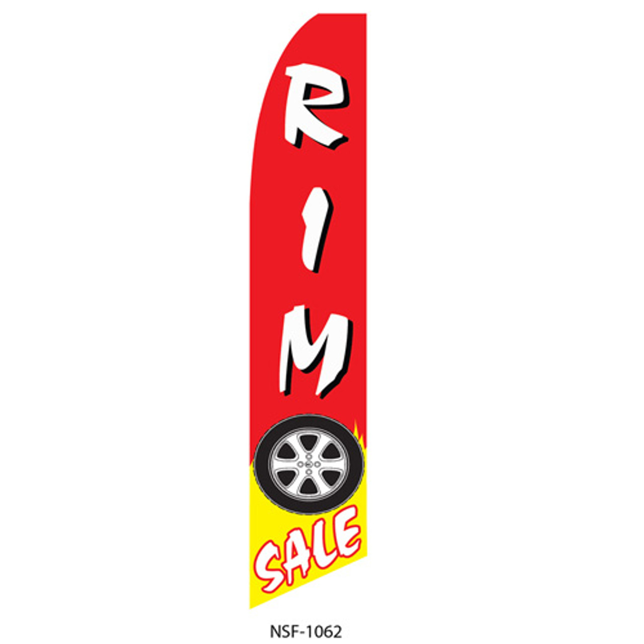 Rim Sale Feather Flag