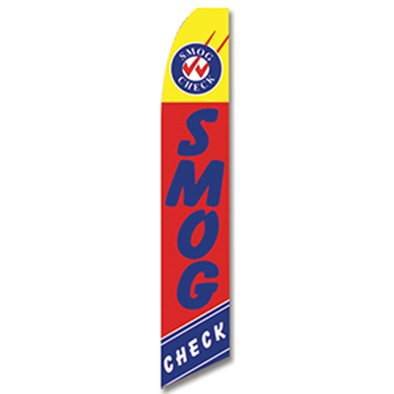 Smog Check #2 Feather Flag