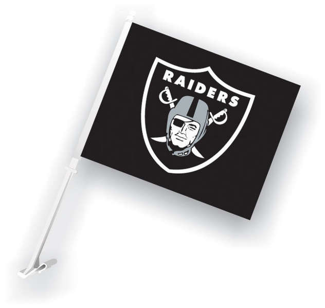 Oakland Raiders Car Flags BSI, fremont die, nfl, pro, football, sports