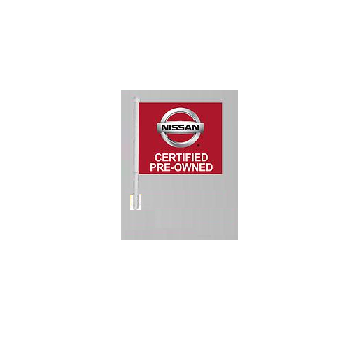 Nissan Pre-Owned Dealership Car Flags 12 count
