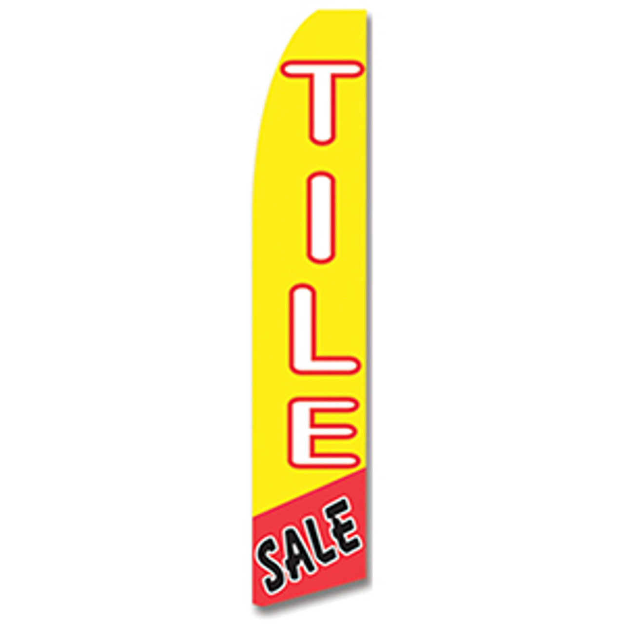 Tile Sale Feather Flag