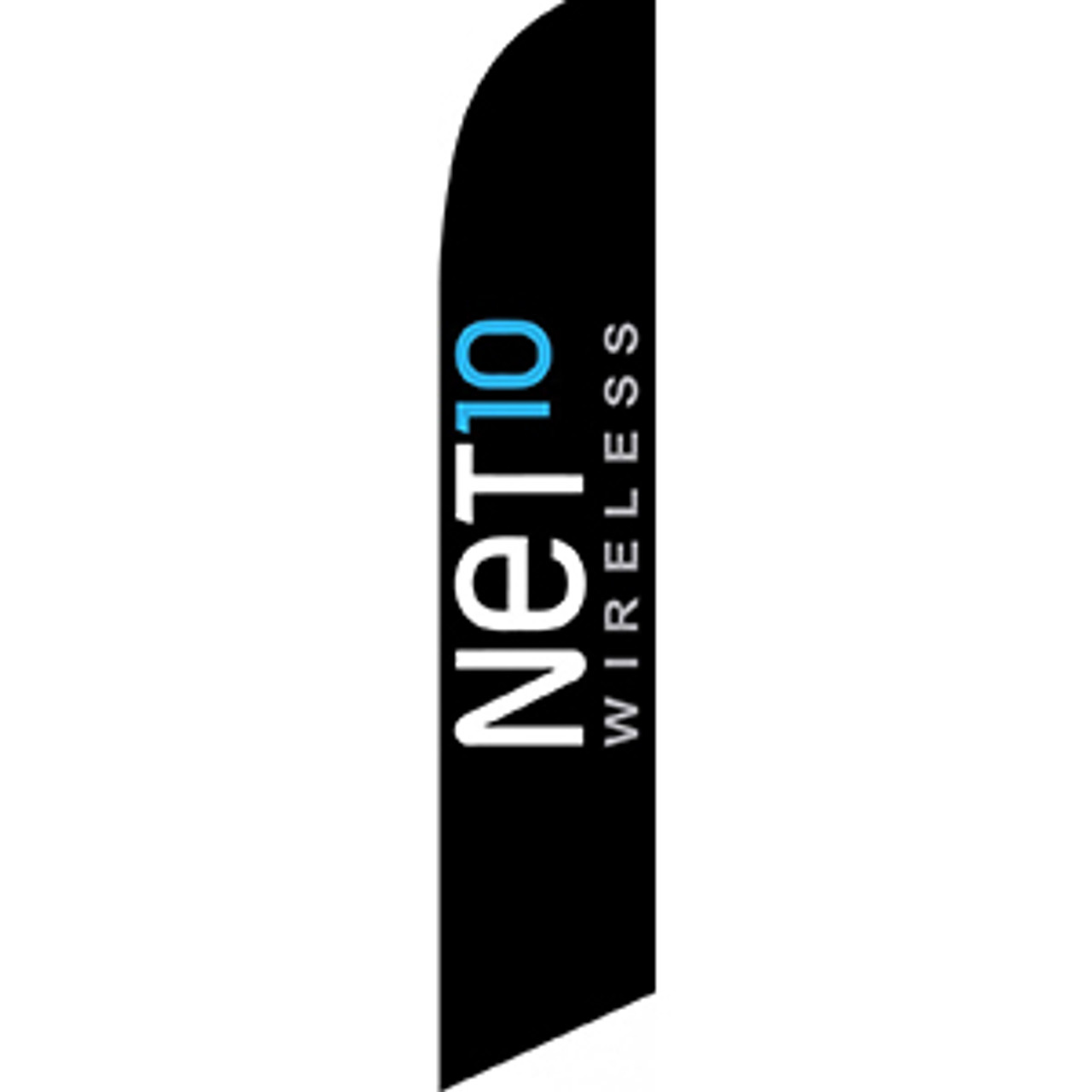 Net 10 Wireless Feather Flag