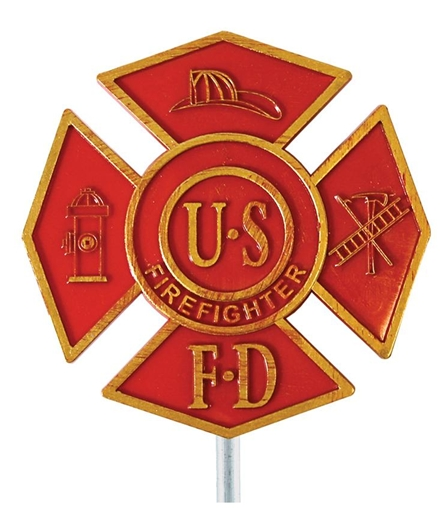 FireFighter Grave Marker
