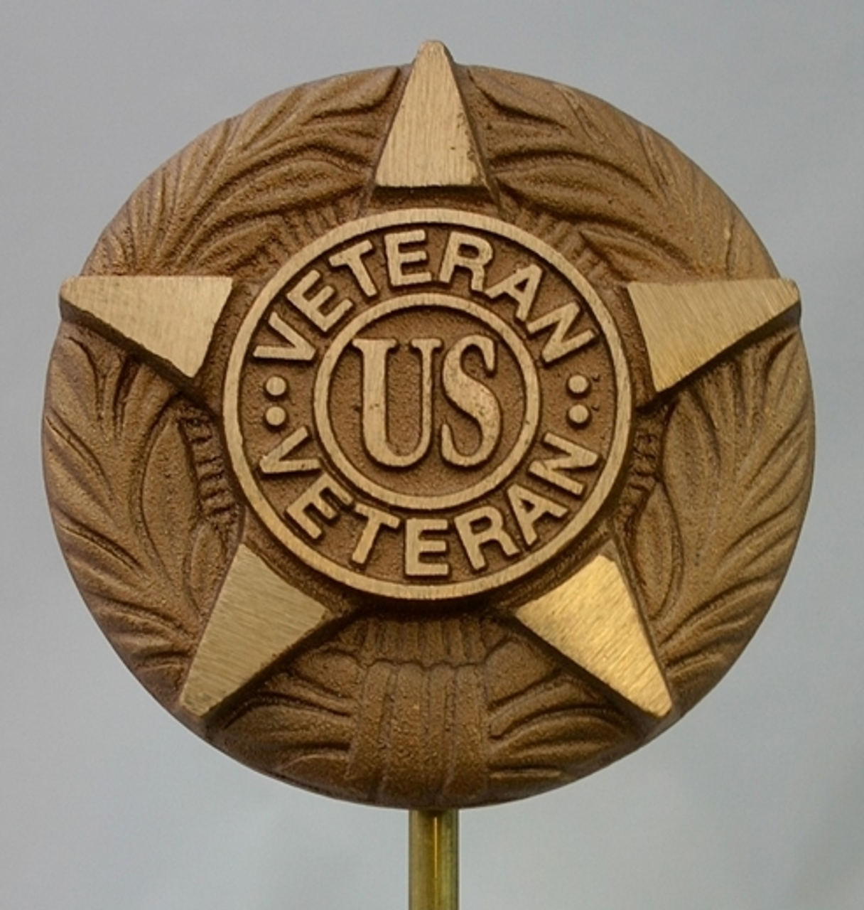 US Veteran Grave Marker---Cast Bronze