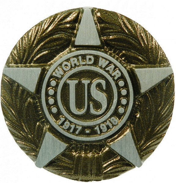 World War I Grave Marker---Cast Aluminum