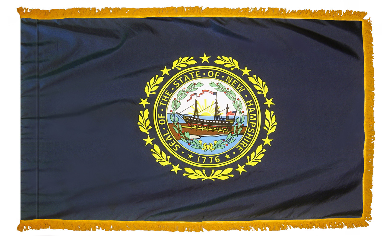 New Hampshire Fringed Flag