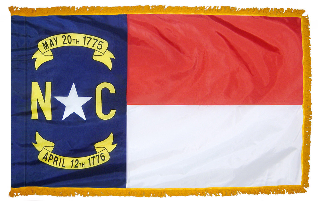 North Carolina York Fringed Flag