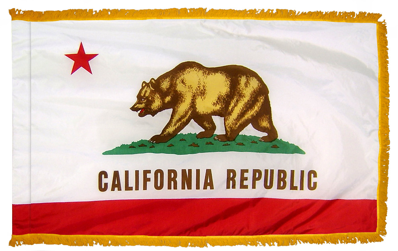California Fringed Flag
