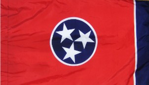 Tennessee Indoor Flag