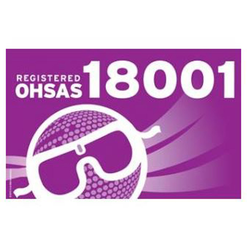 ISO OHSAS 18001 Custom Flag